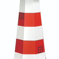 5' Octagonal Amish-Made Hybrid Assateague, VA Replica Lighthouse with Base