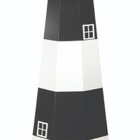 5' Octagonal Amish-Made Poly Bodie Island, NC Replica Lighthouse with Base