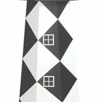 6' Octagonal Amish-Made Hybrid Cape Lookout, NC Replica Lighthouse