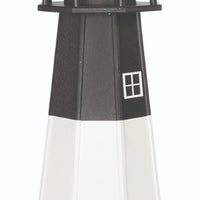 6' Octagonal Amish-Made Wooden Tybee Island, GA Replica Lighthouse