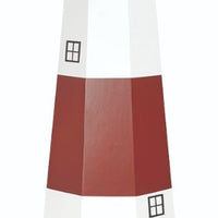 6' Octagonal Amish-Made Hybrid Montauk, NY Replica Lighthouse with Base