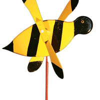 Bumblebee Whirlybird Wind Spinner Yard Decoration