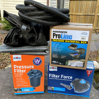 Pond Kit with Bermuda Pump and Filter