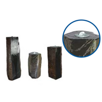 Anjon Manufacturing 3pc Basalt Set — 24", 32", & 40" Large & Wide Polished Basalts