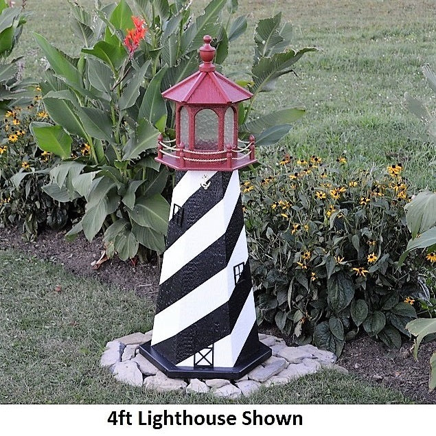 Wooden St. Augustine, FL Replica Lighthouses - Practical Garden Ponds