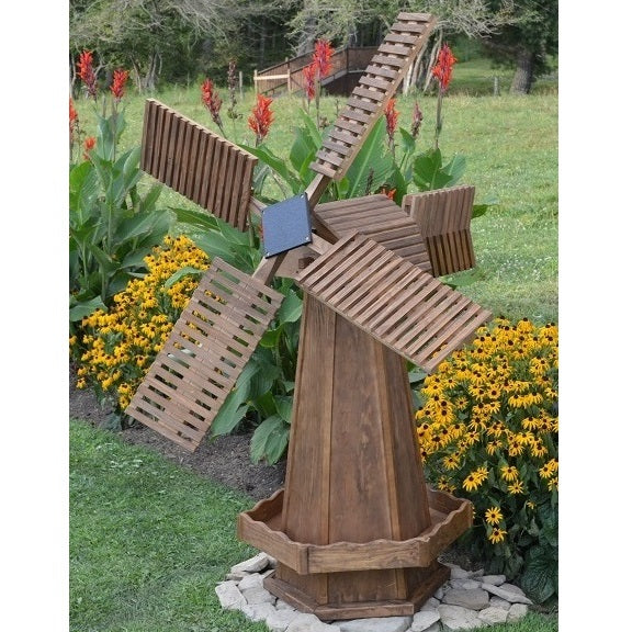 Small Wooden Garden Windmill | Fasci Garden