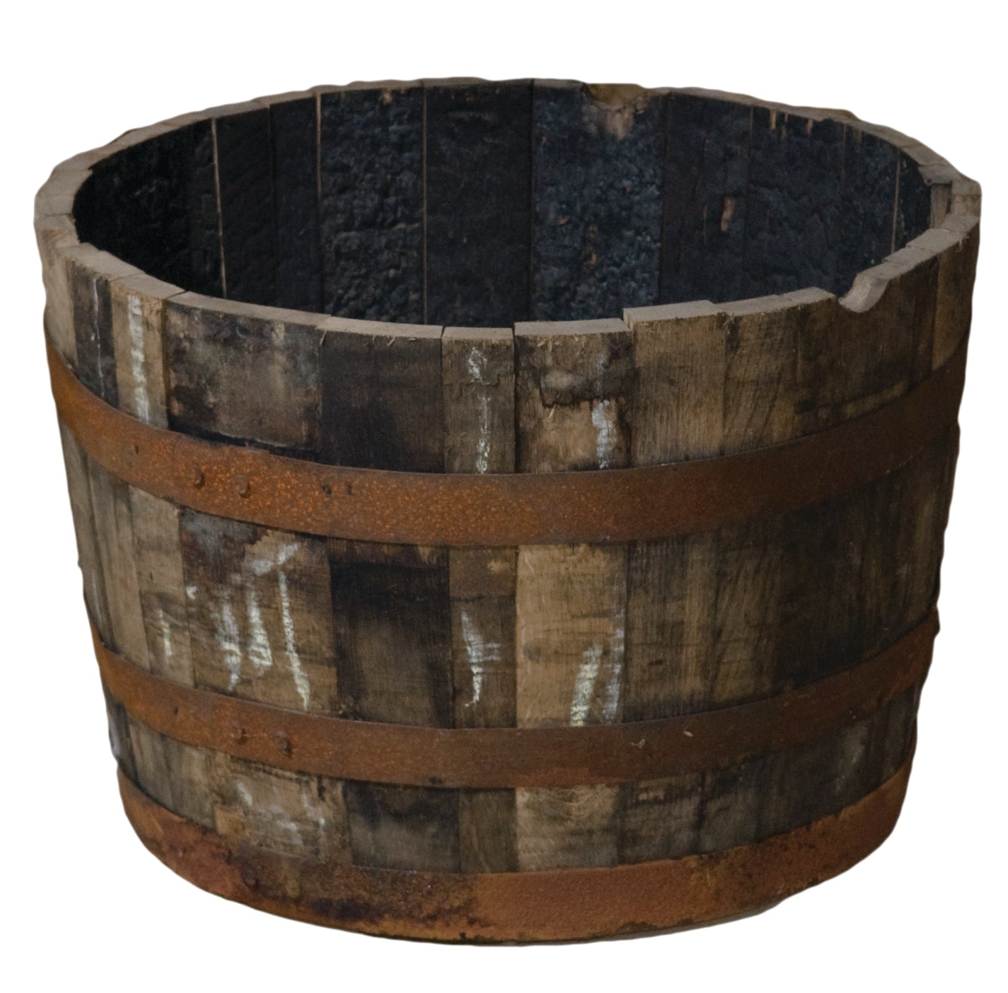 Whiskey Barrel Liners with Optional Spillway Practical Garden Ponds