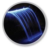 Atlantic Water Gardens 12" ColorFalls with Ice Blue LEDs