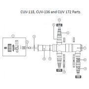 Replacement Parts for ProEco Standalone UV Clarifier