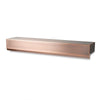 Atlantic Water Gardens Copper Finish 316 Stainless Steel Water Wall Spillway