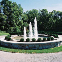 EasyPro Frothy Nozzles in decorative fountain
