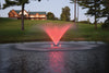 Red light on EasyPro AquaShine Color-Changing LED Fountain Light Kit