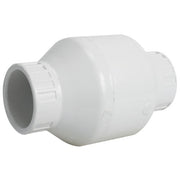 White PVC Spring Check Valves, Slip Ends (SLIP)