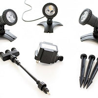 Pond Force™ 3 Watt LED Soft White Spotlight 3-Light Kit
