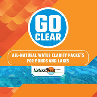 NaturalPond GoClear All-Natural Water Clarity Packets for Ponds and Lakes