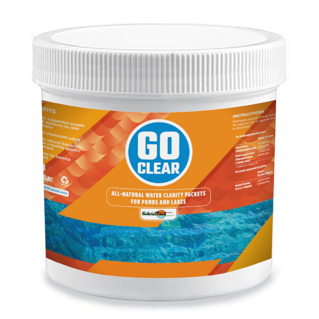 NaturalPond™ GoCLEAR™ Water Clarity Packets - Practical Garden Ponds