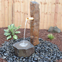EasyPro Tranquil Décor Bamboo Basalt Fountain Kit
