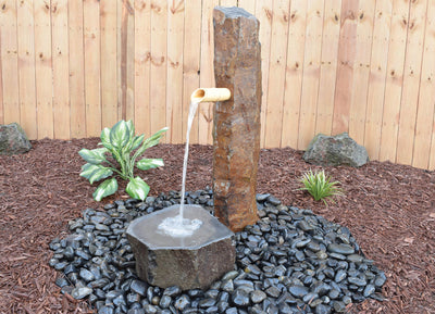 EasyPro Tranquil Décor Bamboo Basalt Fountain Kit