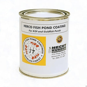 Hecht Rubber Corp Herco Fish Pond Coating, Quart Can