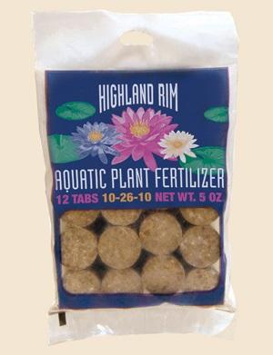 herbicide tablets for lily pads Highland Rim Aquatic Plant Fertilizer for Water Lilies and Lotuses