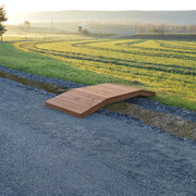 Amish-Made Weight-Bearing Yellow Pine Plank Bridges