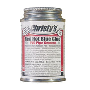 Christy's® Red Hot Blue Glue® All-Weather Wet or Dry PVC Cement