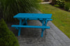 A&L Furniture Co. 4' Amish-Made Pine Kids Picnic Table