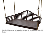 A&L Furniture Co. Amish-Made Poly Marlboro Swing Beds