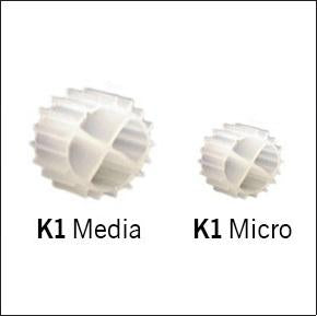 Evolution Aqua K1 and K1 Micro Biological Filter Media