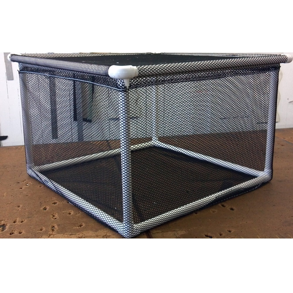 Mesh Fish Cages with Removable Top Cover