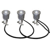 Kasco® Stainless Steel LED 3-Light Kits for J Series and VFX Series Fountains