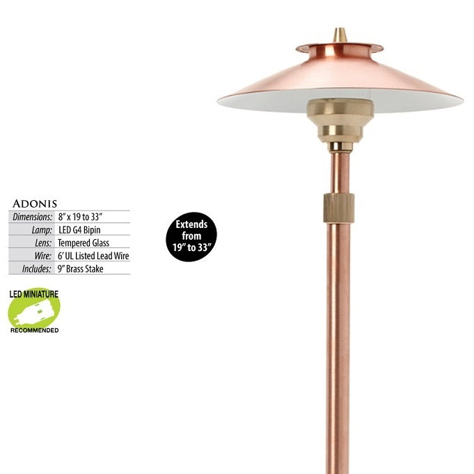 Illumicare Copper Adonis Path & Area Light