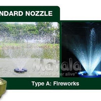 Nozzles for Matala Floating Aeration Fountain