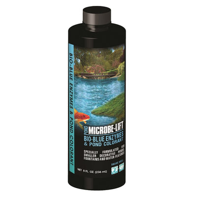 Microbe-Lift® Bio-Blue Enzymes & Pond Colorant, 8 Ounces