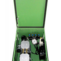 Matala MPC-200C1-4 Rocking Piston Compressor with Cabinet, Air Filter, Pressure Gauge & Air Manifold