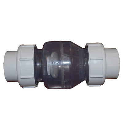 PerformancePro Clear Swing Check Valve with Slip Fittings