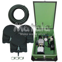 Matala Rocking Piston Aeration Kits with Compressor, Air Hose & Diffusers