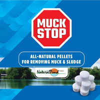 NaturalPond MuckStop All-Natural Pellets for Removing Muck and Sludge