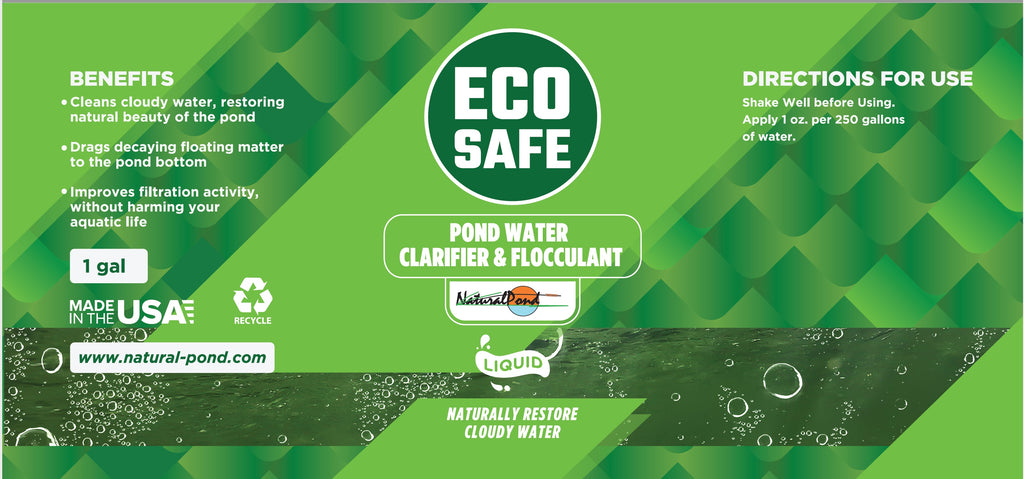 NaturalPond™ EcoSafe Water Clarifier and Flocculant, Gallon