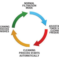 Cleaning cycle on Evolution Aqua Nexus™ Automatic Systems