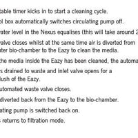 Gravity-fed cleaning instructions for Evolution Aqua Nexus™ Automatic Systems