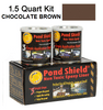 Pond Shield Non-Toxic Chocolate Brown Epoxy Liner, 1.5 Quart