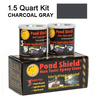Pond Shield Non-Toxic Charcoal Gray Epoxy Liner, 1.5 Quart