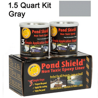 Pond Shield Non-Toxic Gray Epoxy Liner, 1.5 Quart
