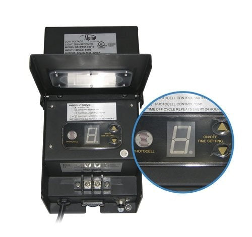 Alpine Transformers with Photo Cell & Timer - Practical Garden Ponds