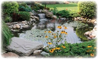 Dalen® Pond & Pool Netting Protective Floating Net installed over pond