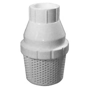 PVC Backflow Preventer / Foot Valve with Screened Intake