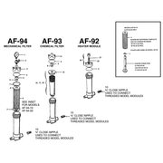 Replacement Parts for Lifegard Aquatics Module Filters