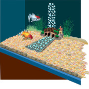 Lifegard Aquatics Underwater River™ with Air Pump