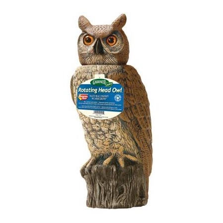Dalen® Natural Enemy Scarecrow® Rotating-Head Owl